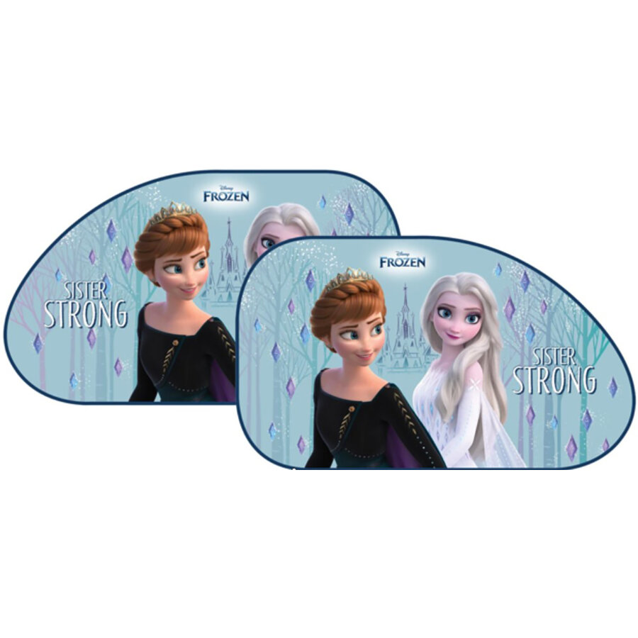 Pair Side Shades Frozen Ice Magic 44*35cm