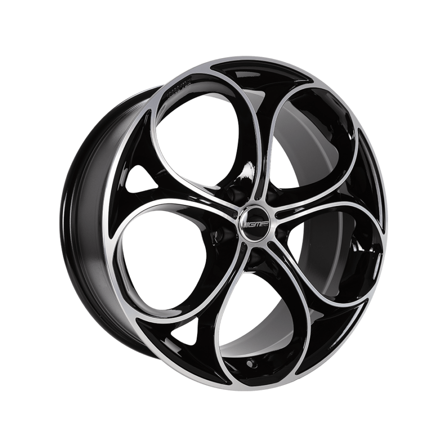 Jante Alu Gmp Drake - 18 Pouces - Noir Face Polie