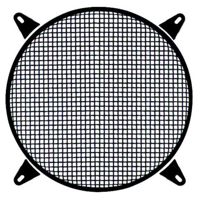 Grille Phonocar Ronde En Acier Pour Woofer Ø 250 Mm Ref. 03025