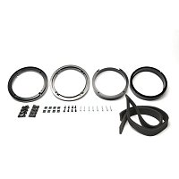 AERZETIX Lot De 2 Adaptateurs Haut-Parleurs 165mm - Portière Arrière Toyota Corolla E12 2002 - Fixation Enceintes Voiture