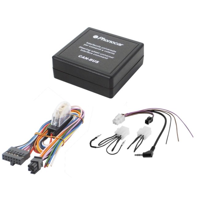 Interface De Commande Au Volant Can-bus/k-bus Phonocar Compatible Multi-marques Ref. 04073