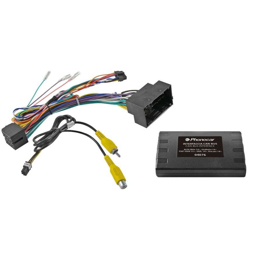 Interface Commandes Au Volant Compatible Fiat Et Alfa Avec Menu Uconnect Phonocar