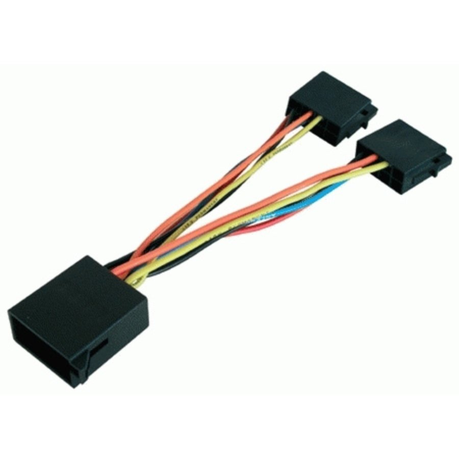 Câble répartiteur d'autoradio avec connecteur ISO multimarque PHONOCAR REF.  04641 - Norauto