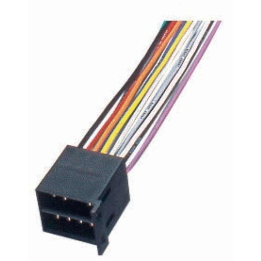 Câble D'alimentation Pour Autoradio Multimarque Phonocar Avec Connecteur Iso Ref.