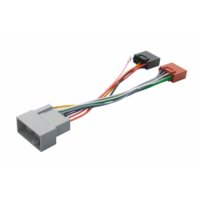 2 Fiches connecteurs males ISO cables standard pour autoradio