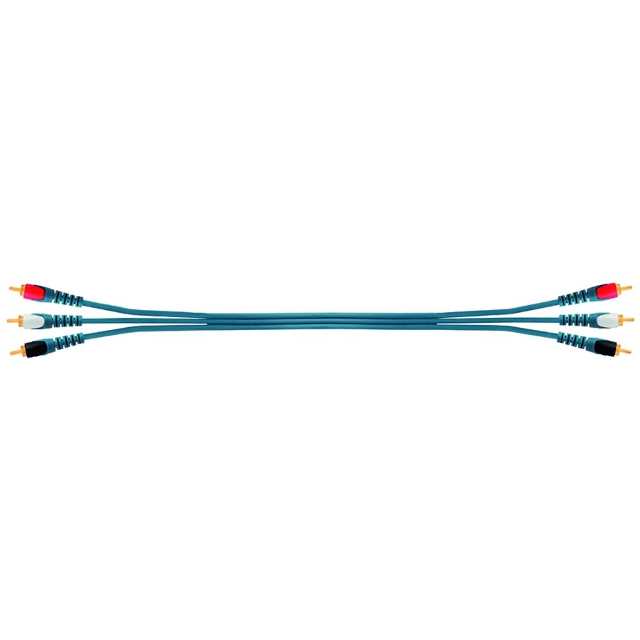 PHONOCAR C&acirc;ble D&acute;extension Audio/vid&eacute;o Double Blindage 500 Cm  Ref. 05906
