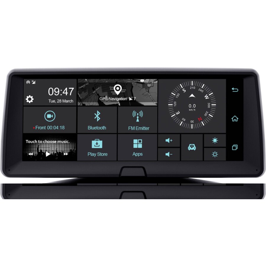 Autoradio Phonocar Vm321e Android Auto Via Usb, Bluetooth Et Sans Mécanique Cd/dvd