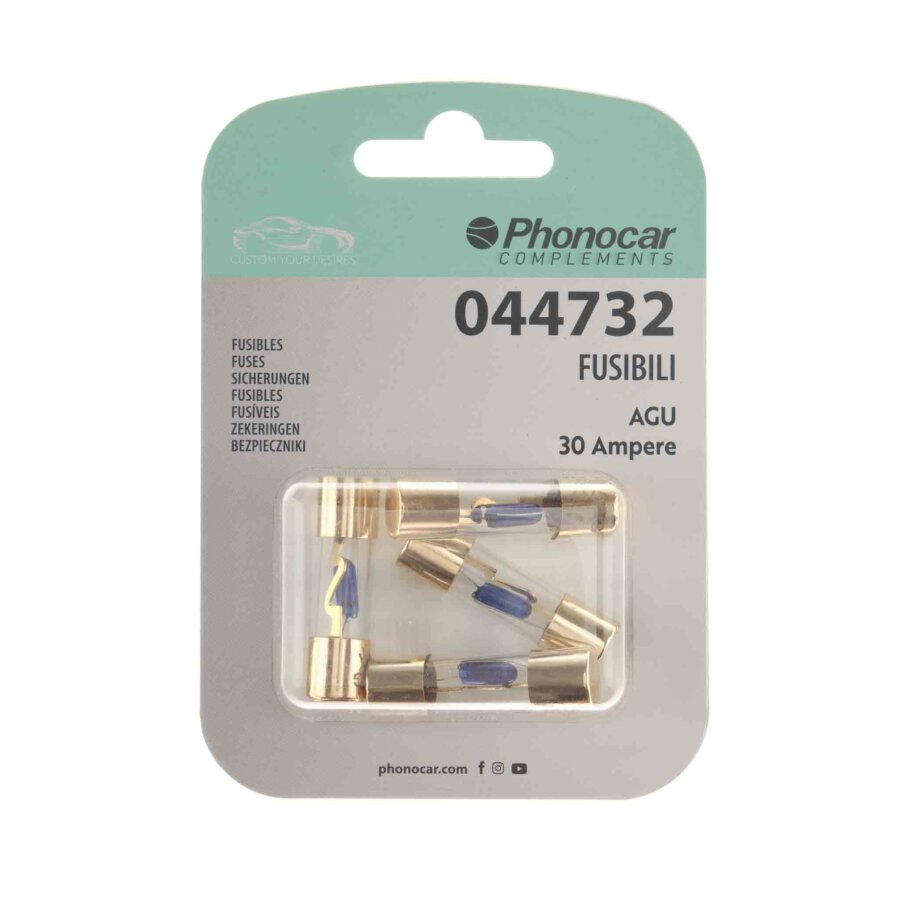 PHONOCAR 4 Fusibles 10x38 Mm&sup2; 30 A Avec Led 