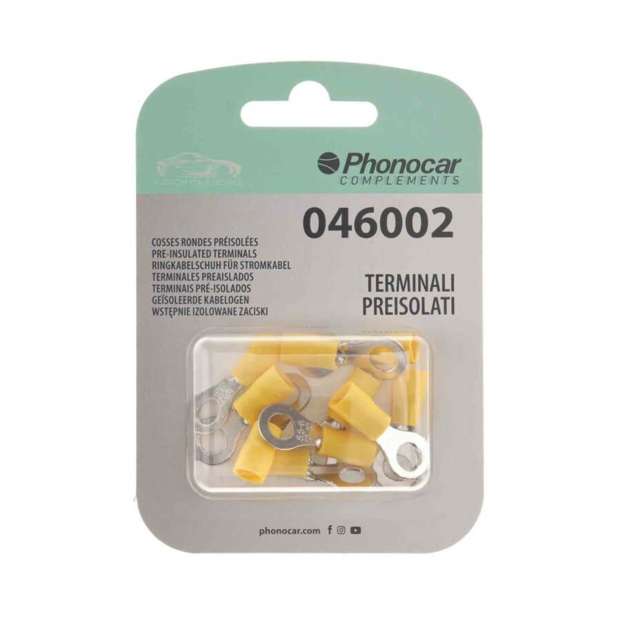10 Encosses Rondes Phonocar 46002
