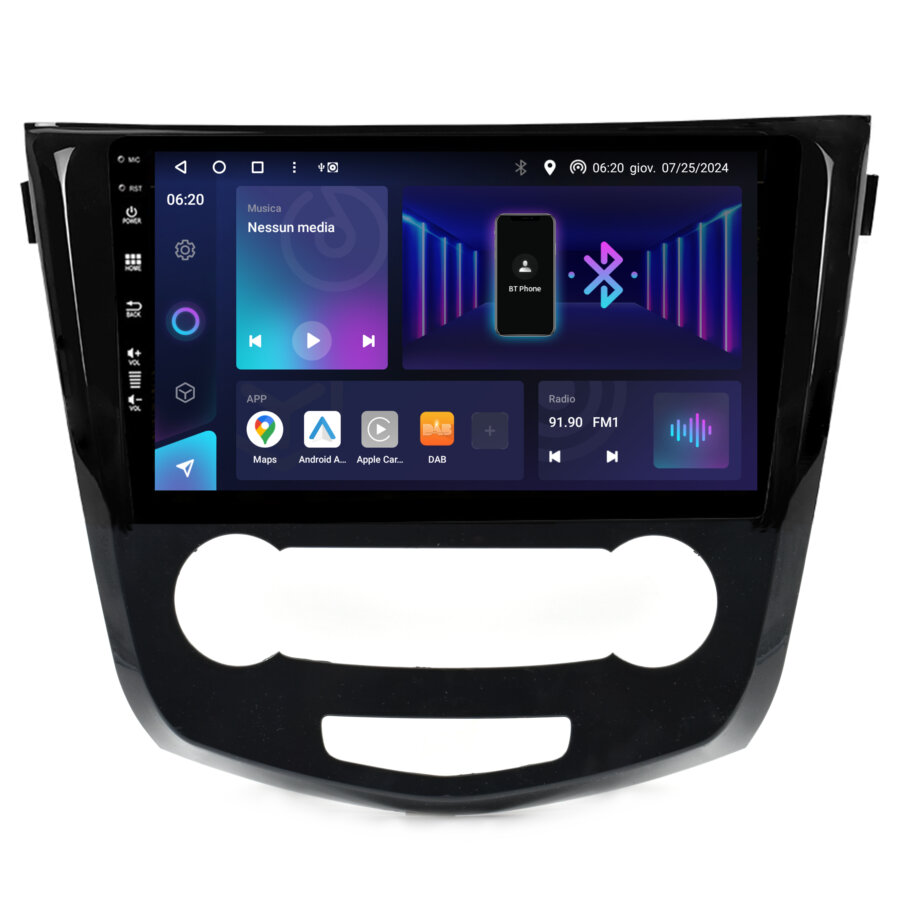Autoradio Customfit 10,1"qashqai 16>21 C.man Cp Aa Qled 8c Hdmi -dab+ - Phonocar