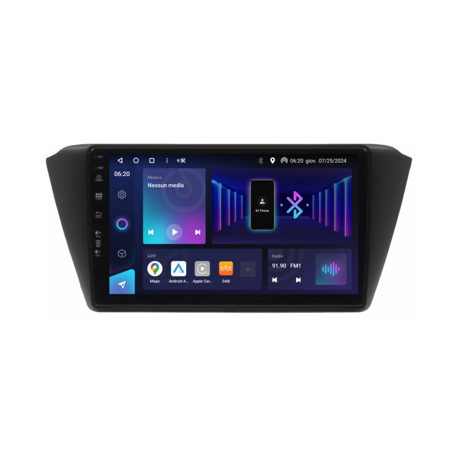 Autoradio Custom Fit 9,0"skoda Fabia 2015 Dab - Phonocar