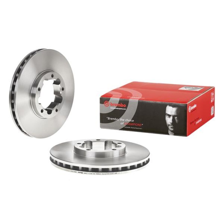 2 Disques De Frein Brembo 09.b410.10