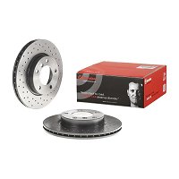 BREMBO 09.4939.3X Xtra Disque de frein : 284mm, perforé/ventilé