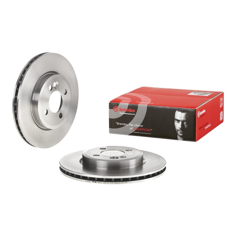 2 Disques De Frein Brembo Xtra Vernis Uv 09.a761.1x