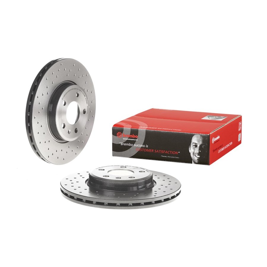 1 Disque De Frein Brembo Xtra Vernis Uv 09.a820.1x