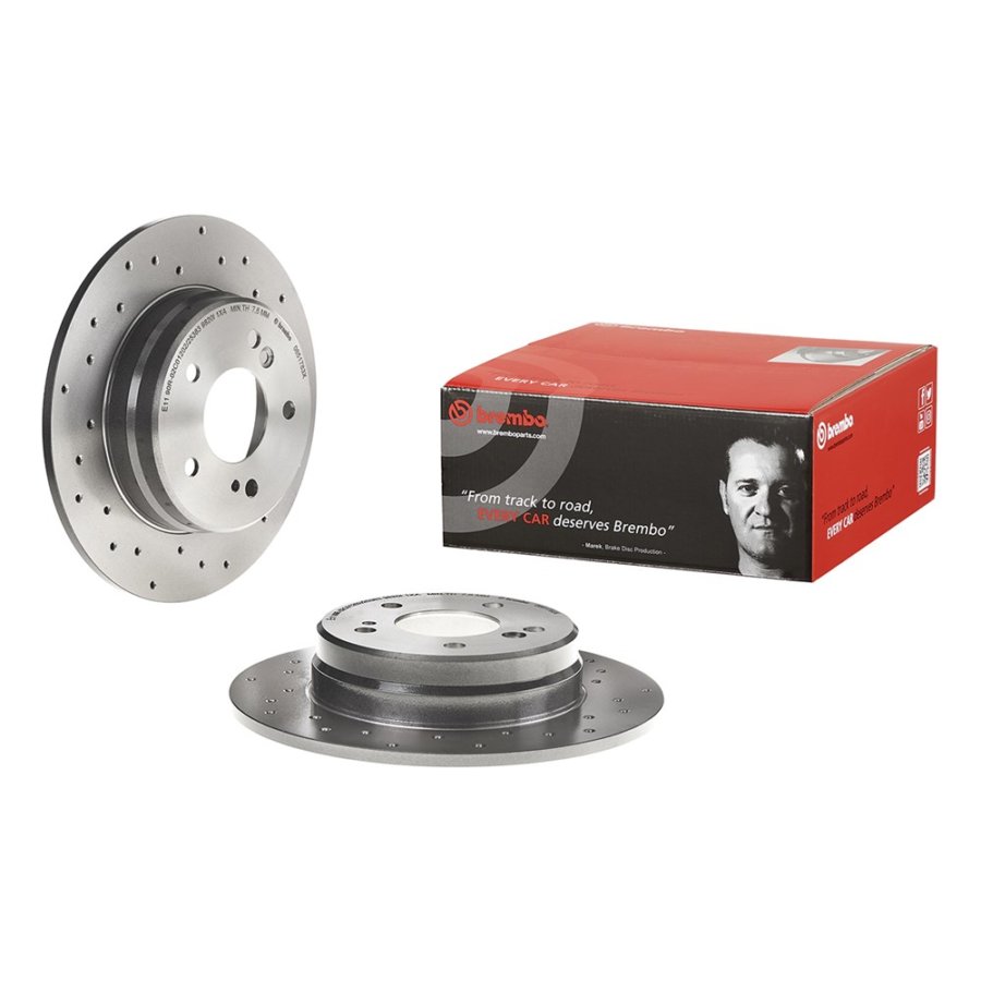 2 Disques De Frein Brembo Xtra Vernis Uv 08.5178.3x