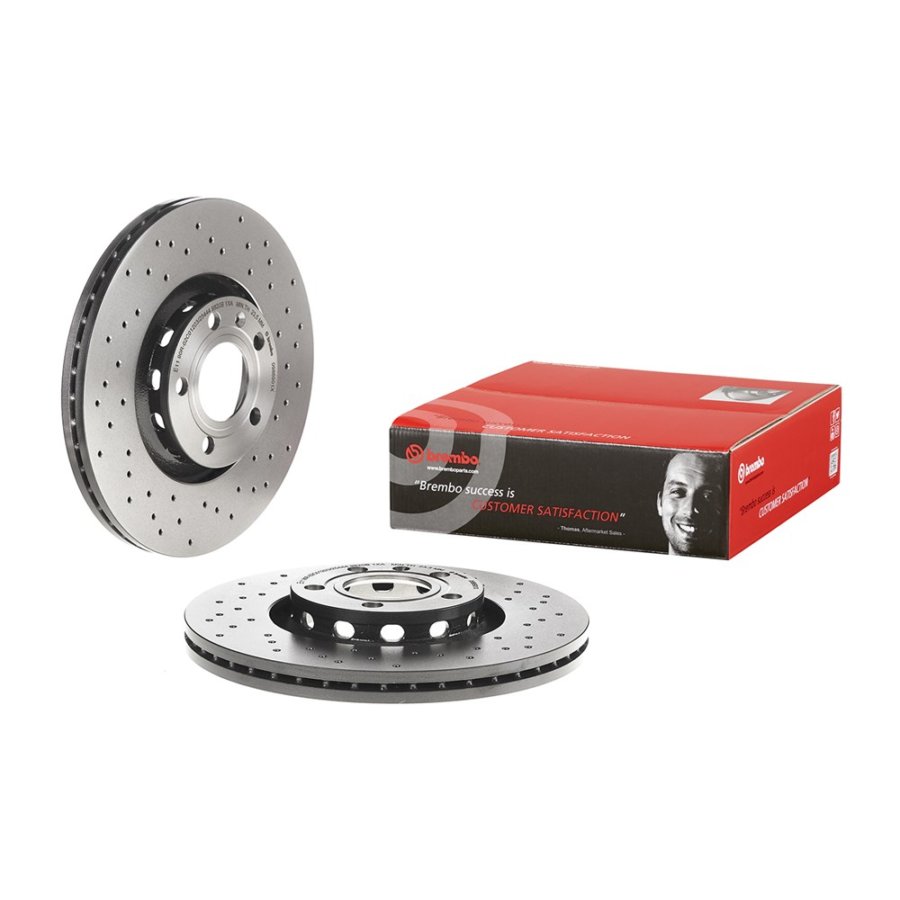 1 Disque De Frein Brembo Xtra Vernis Uv 09.8690.1x