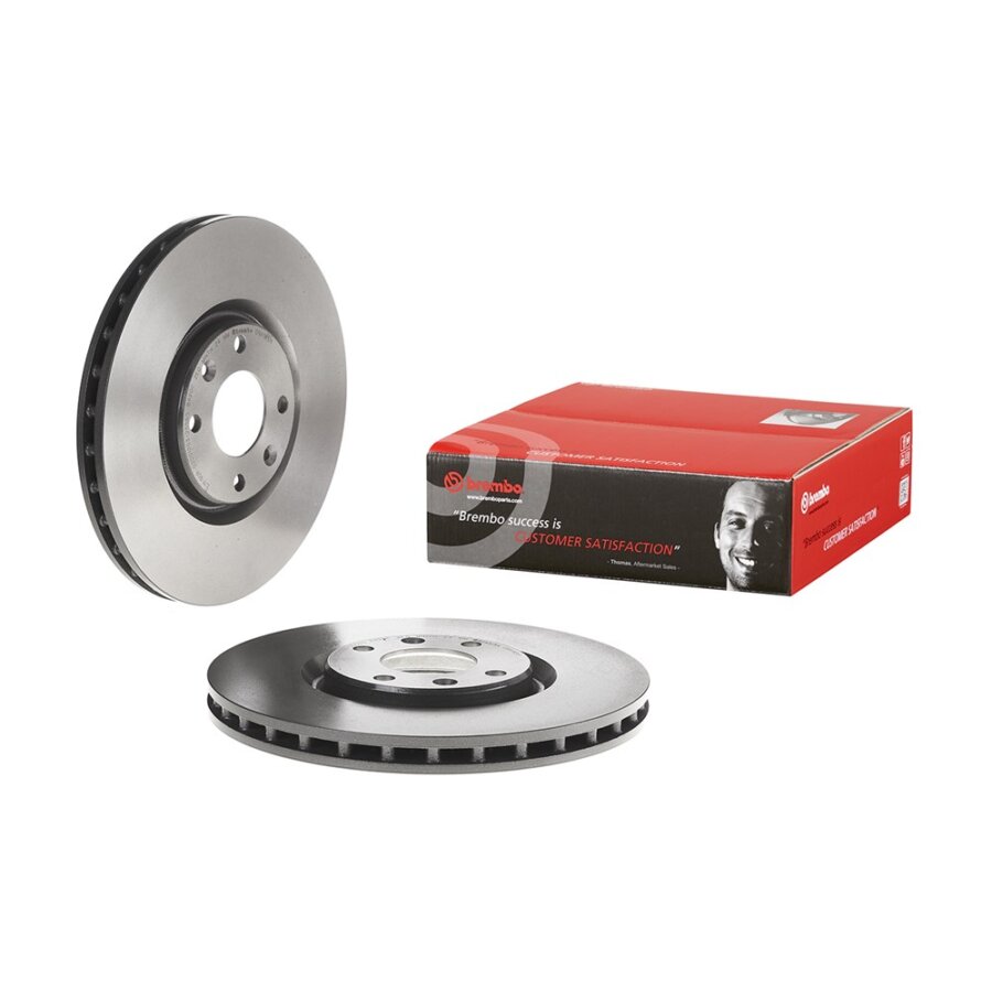 2 Disques De Frein Brembo Vernis Uv 09.a185.1x