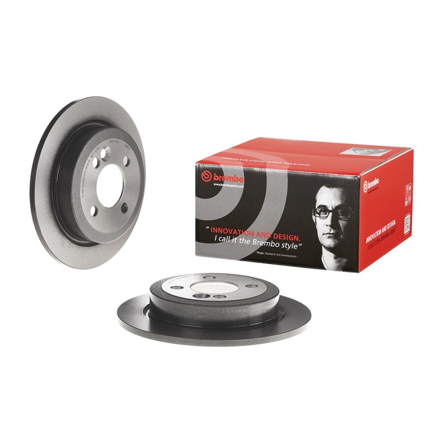 2 Disques De Frein Brembo Xtra Vernis Uv 08.9163.2x