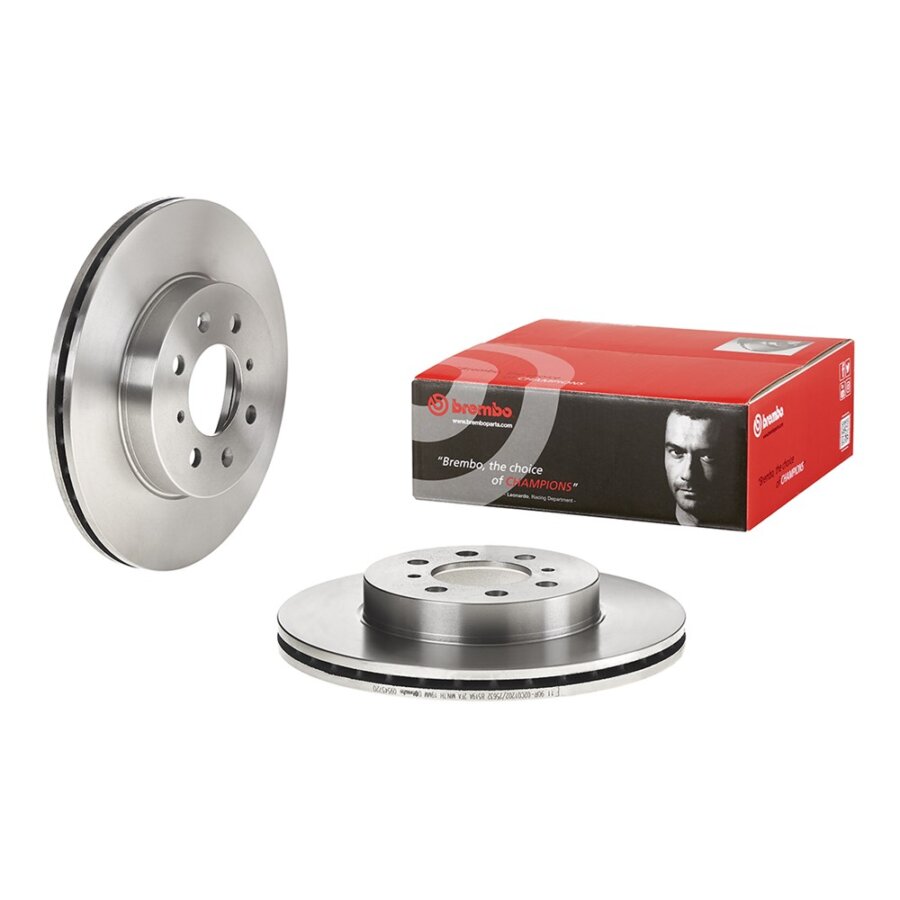 2 Disques De Frein Brembo Xtra Vernis Uv09.5457.3x