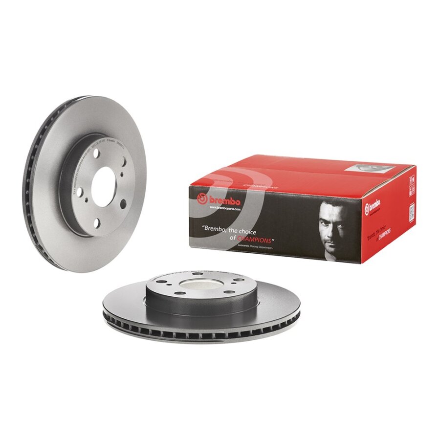 2 Disques De Frein Brembo Xtra Vernis Uv09.a864.1x
