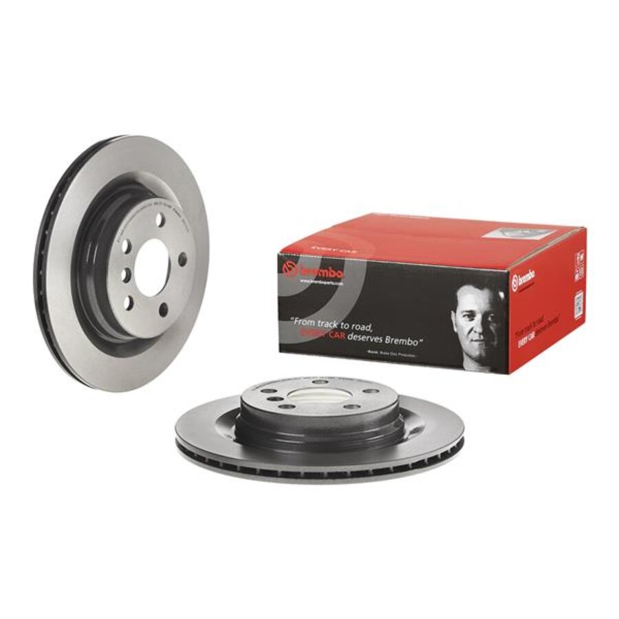 2 Disques De Frein Brembo 09.c743.11