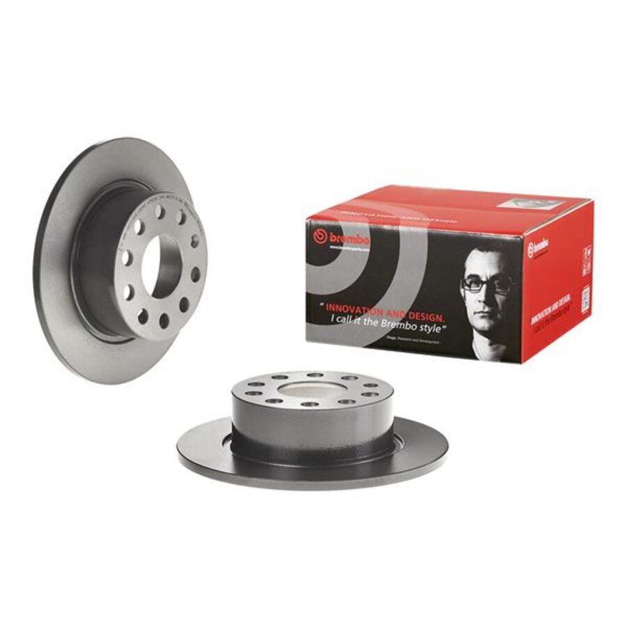 2 Disques De Frein Brembo 08.d616.11