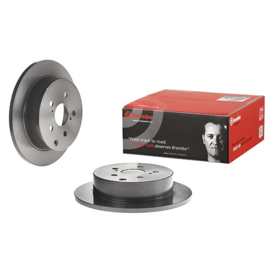 2 Disques De Frein Brembo 08.d712.11