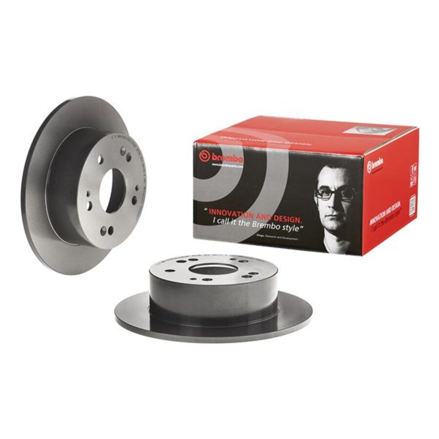 2 Disques De Frein Brembo 08.d696.11