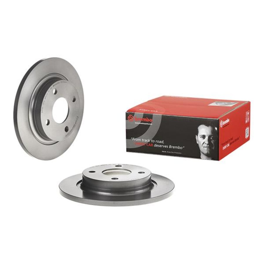 2 Disques De Frein Brembo 08.d566.11