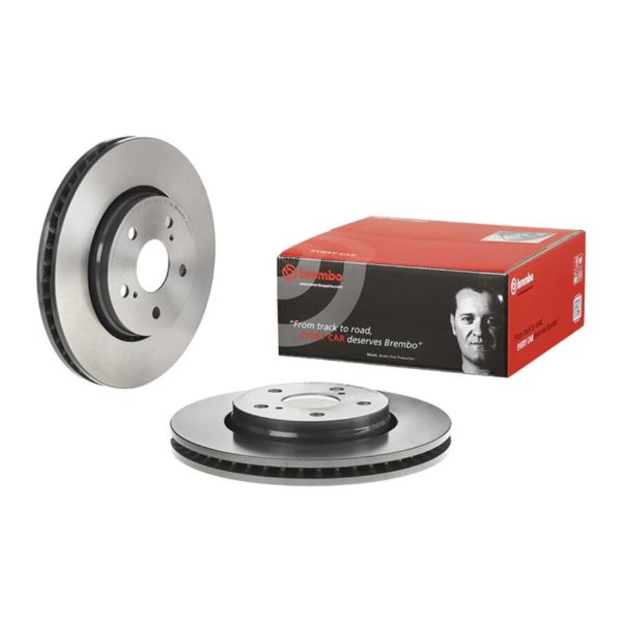 2 Disques De Frein Brembo 09.d417.11