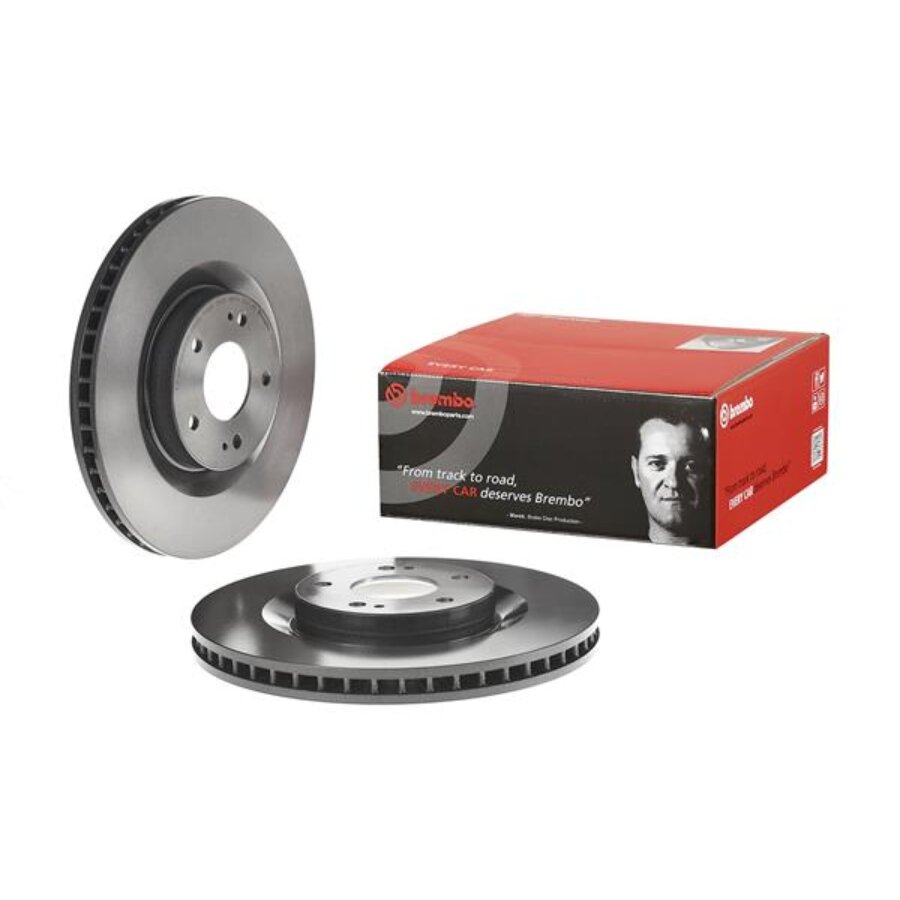 2 Disques De Frein Brembo 09.d765.11