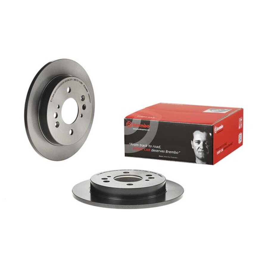 2 Disques De Frein Brembo 08.b602.21