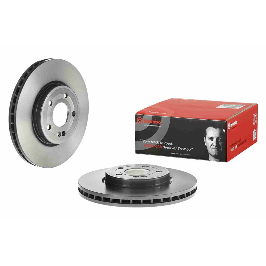 2 Disques De Frein Brembo 09.e022.11