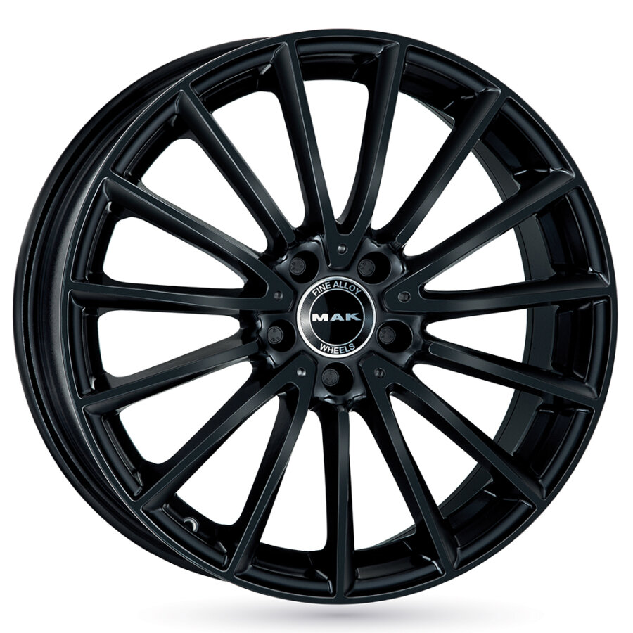 Jante aluminium 19 pouces MAK noir brillant pas cher - 22963574
