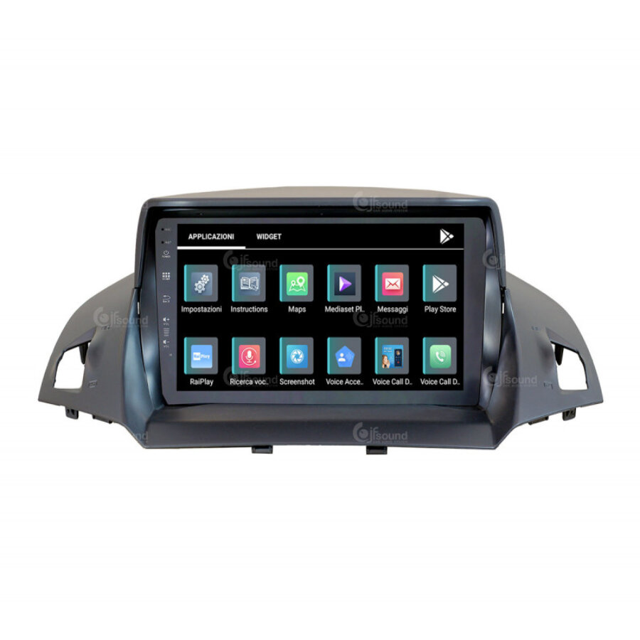 JF Sound Autoradio Android Per Jeep Compass (2016-2020): 10 Pollici, CarPlay Wireless, DAB+, 4/64GB, Prodotto In Italia - 2