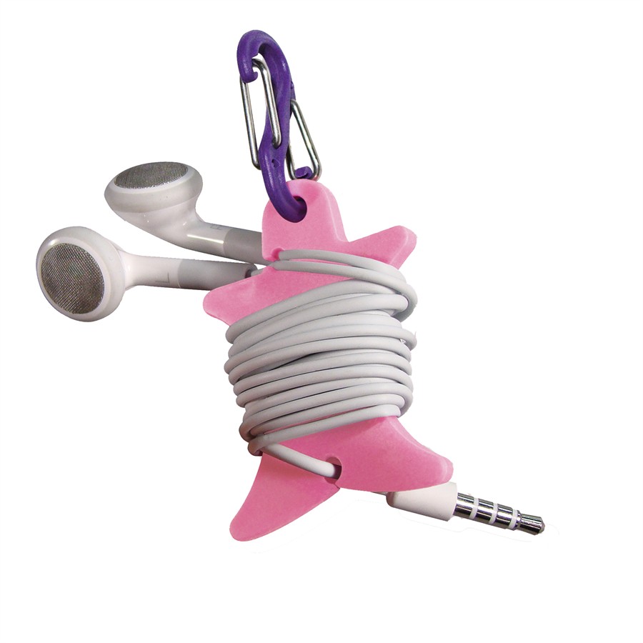 Porte-clés Range Câble Écouteurs Audio Rose Nite Ize