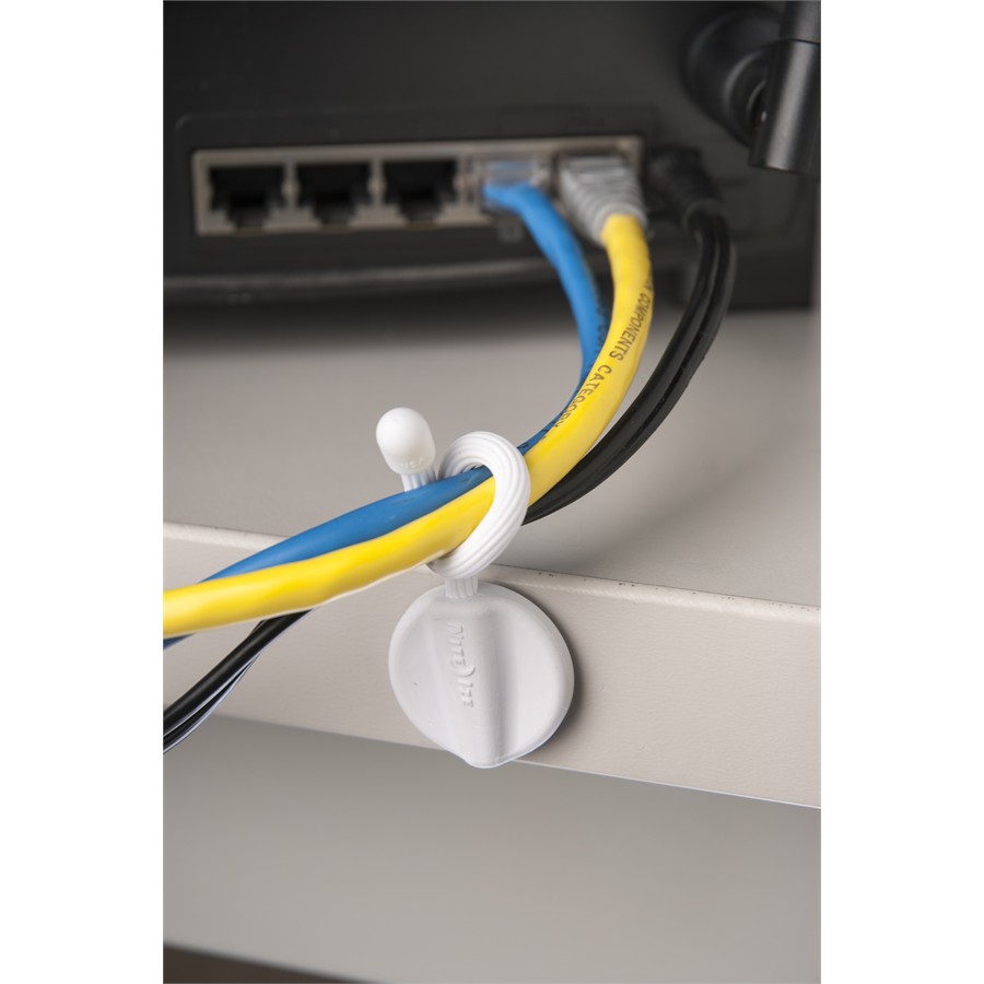 2 Attaches Adhésives Multi Usage Blanches Nite Ize