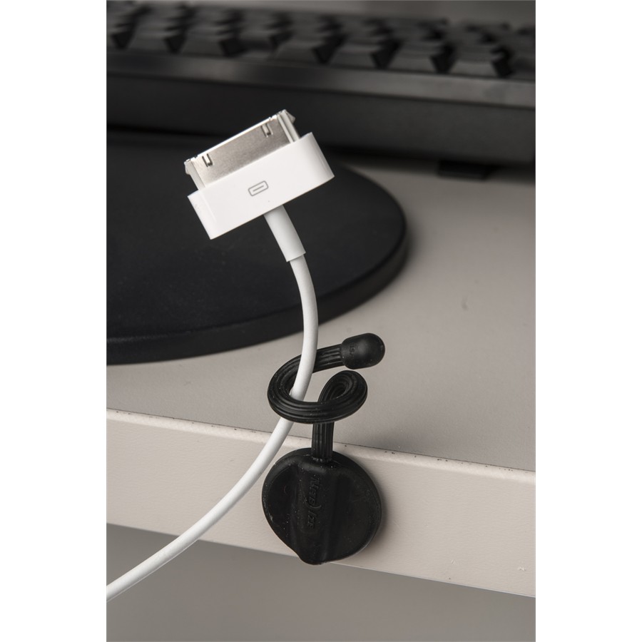 2 Attaches Adhésives Multi Usage Noires Nite Ize