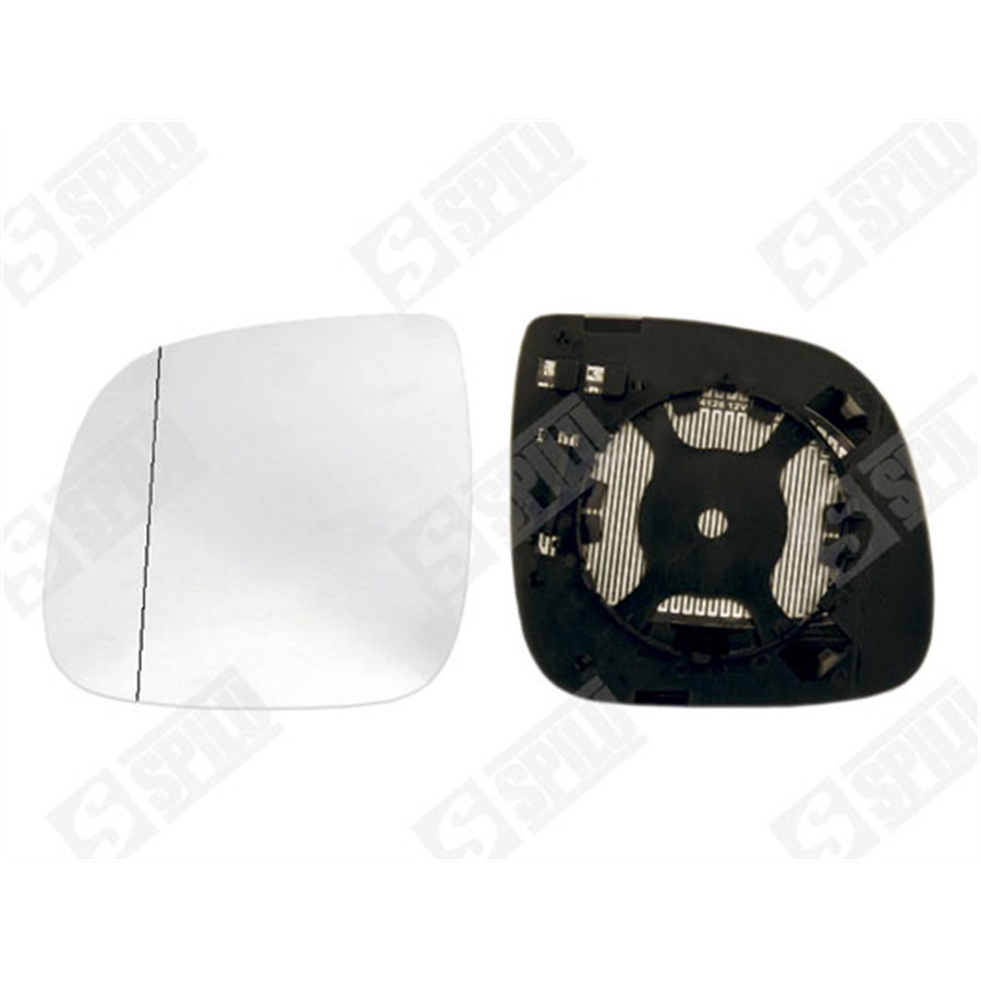 Glace De Rétroviseur Grand Angle Dégivrant Côté Passager Spilu 10228