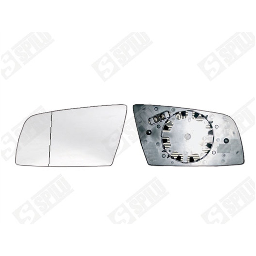 Glace De Rétroviseur Grand Angle Dégivrant Côté Passager Spilu 10438