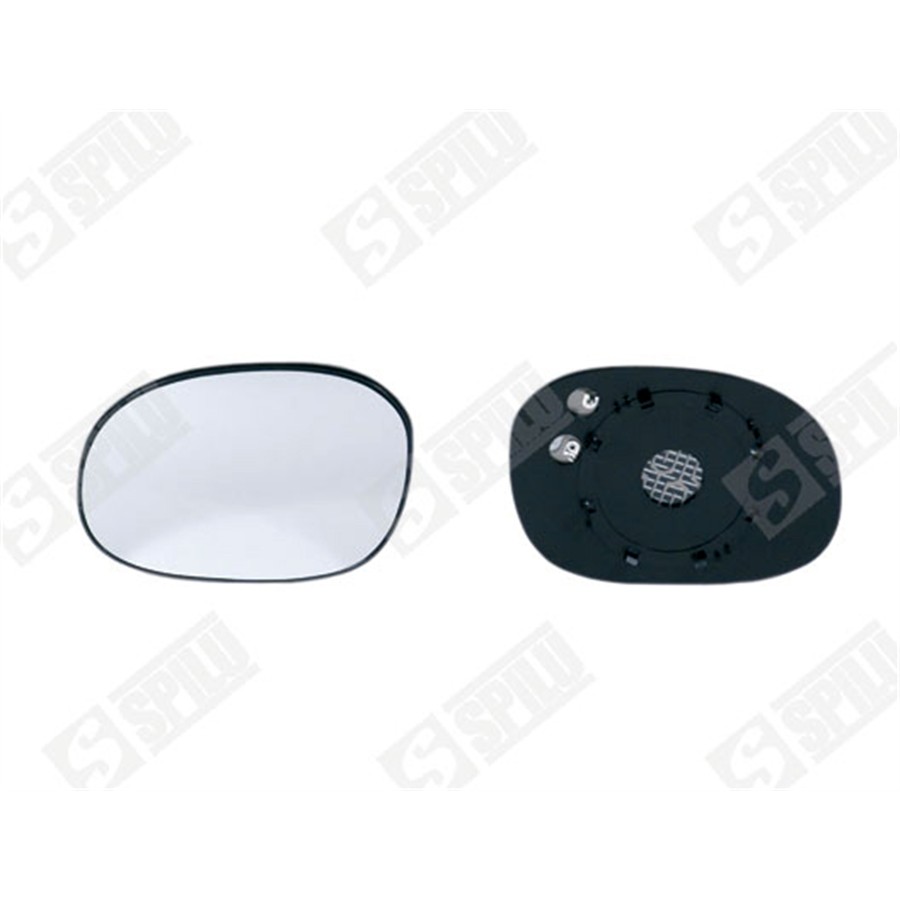 Glace De Rétroviseur Grand Angle Dégivrant Côté Passager Spilu 10512