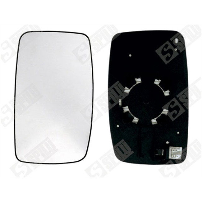 Glace De Rétroviseur Grand Angle Dégivrant Côté Passager Spilu 12352