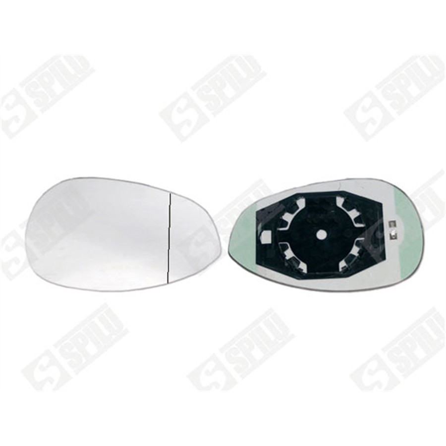 Glace De Rétroviseur Grand Angle Dégivrant Côté Passager Spilu 10876