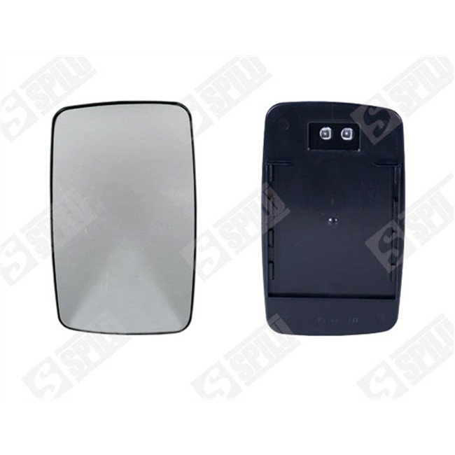Glace De Rétroviseur Grand Angle Dégivrant Côté Passager Spilu 11834