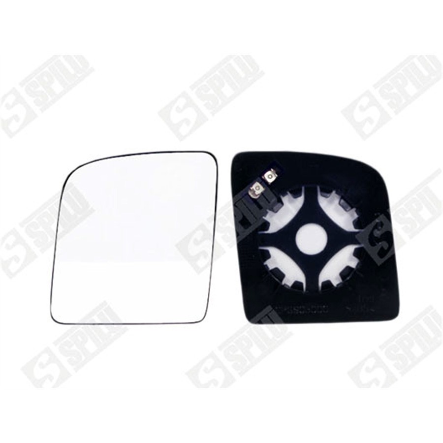 Taros Trade Verre Rétroviseur Droit Convexe Chauffant – Compatible Nissan Micra K12, Dacia Duster/Lodgy/Dokker, Nissan Leaf !