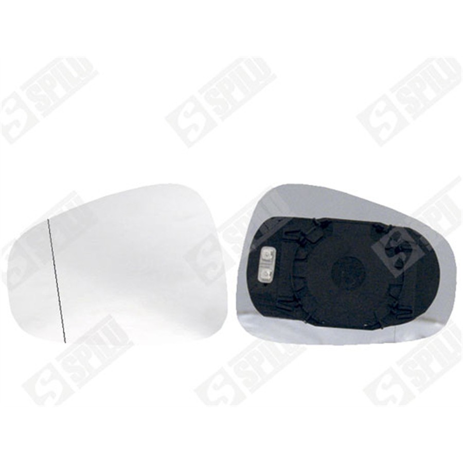 Glace De Rétroviseur Grand Angle Dégivrant Côté Conducteur Spilu 10147