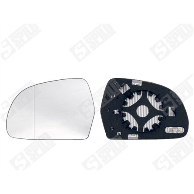 Glace De Rétroviseur Grand Angle Dégivrant Côté Conducteur Spilu 10229