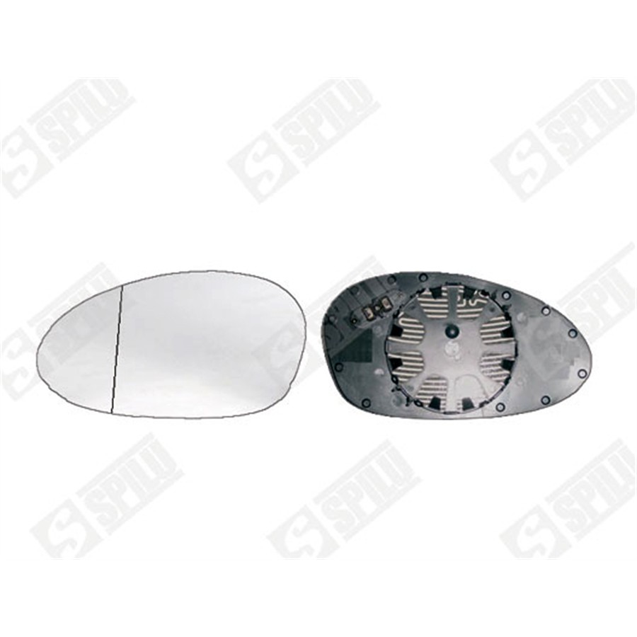 Glace De Rétroviseur Grand Angle Dégivrant Côté Conducteur Spilu 10447