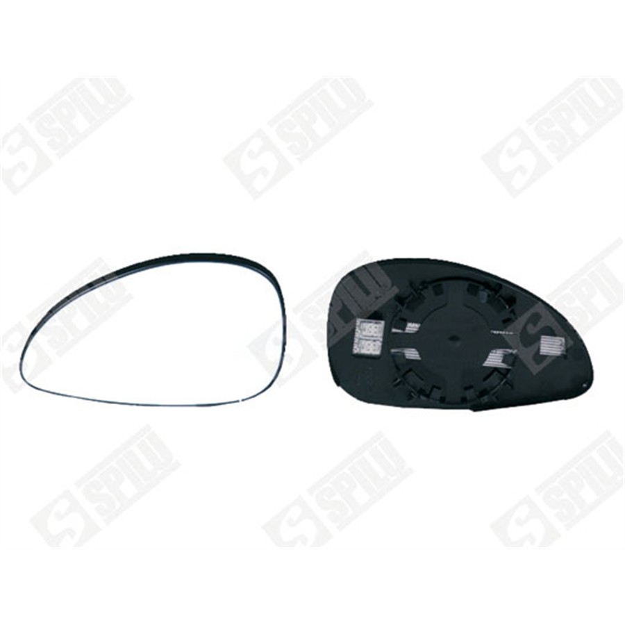 Glace De Rétroviseur Grand Angle Dégivrant Côté Conducteur Spilu 10635